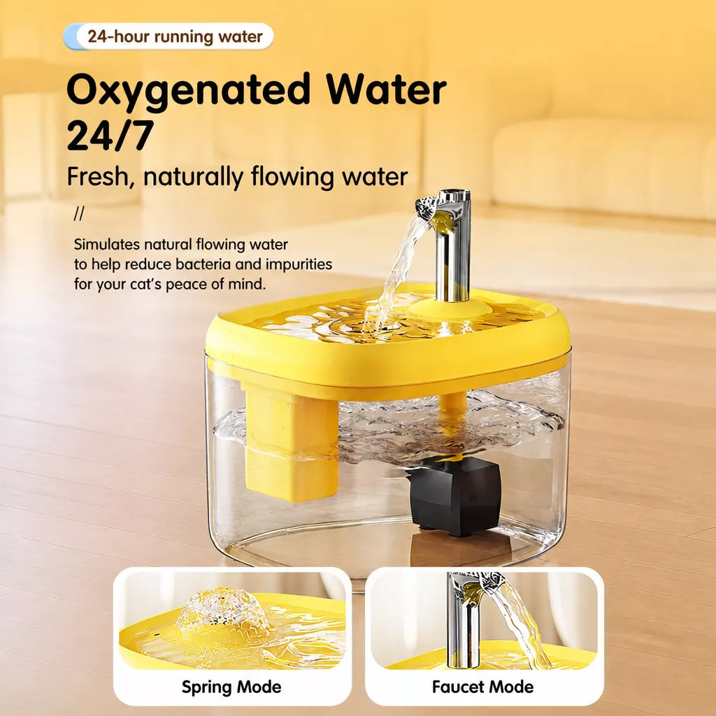 Automatic Pet Water Fountain with Circulating Water, 1.5 L