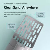 Cat Litter Scoop with Built-In Waste Bag Holder