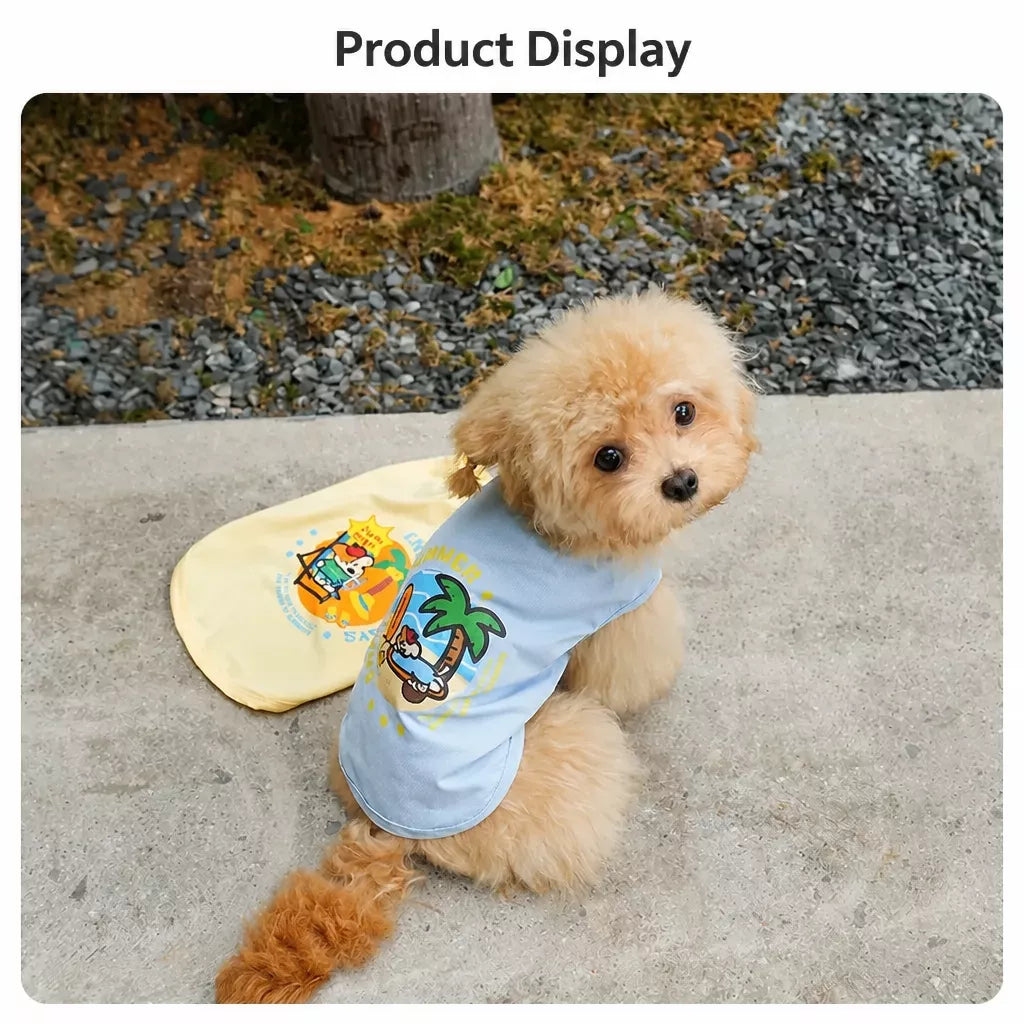 Summer Dog Vest for Small Breeds