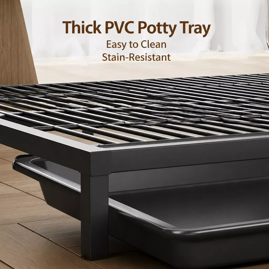 Dog Potty Tray with Pull-Out Drawer