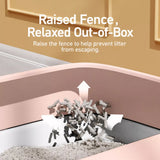 Enclosed Cat Litter Box with Scoop