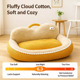 Semi-Enclosed Cat & Dog Bed with Removable, Washable Design