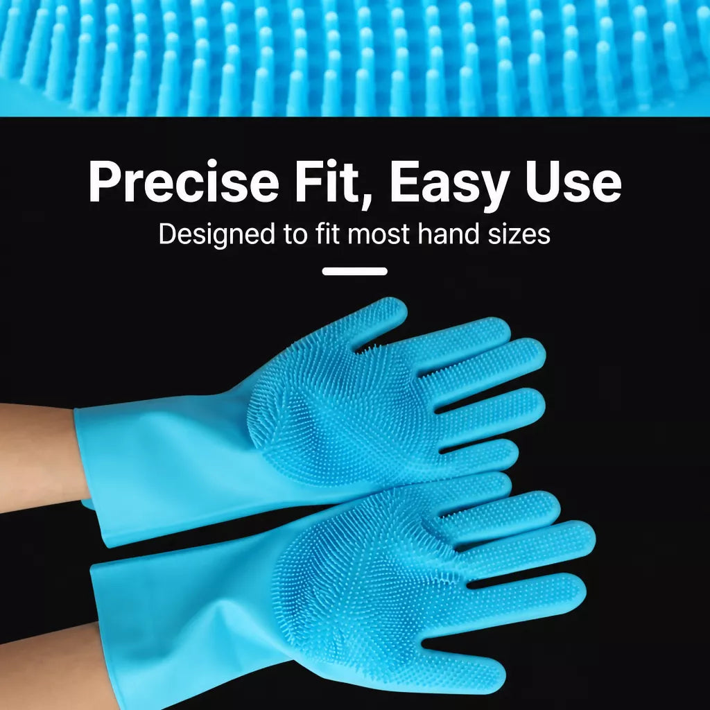 Pet Bathing Gloves for Dogs and Cats