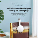 Pet Food Measuring Scoop with Bag Clip