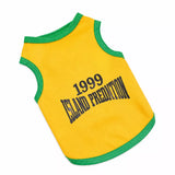 Pet Basketball Jersey for Dogs & Cats