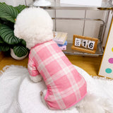 Striped Mesh Four-Leg Summer Shirt for Dogs
