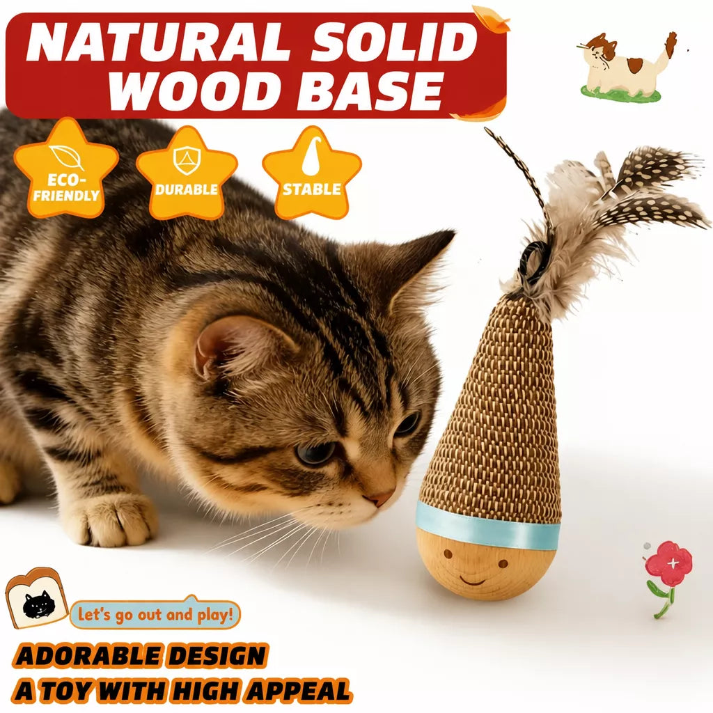Interactive Wobble Toy for Dogs and Cats