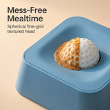 Pet Slow Feeder Bowl with Lick Ball and Water Dish