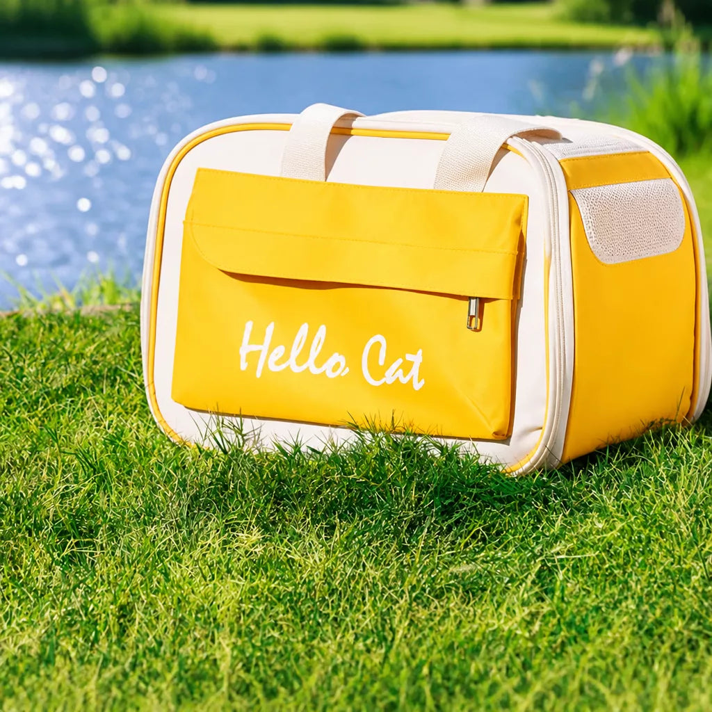Large-Window Pet Carrier Backpack for Cats and Small Dogs