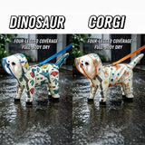 Full-Coverage Waterproof Raincoat for Small Dogs