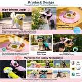 Adjustable Pet Bucket Hat for Dogs