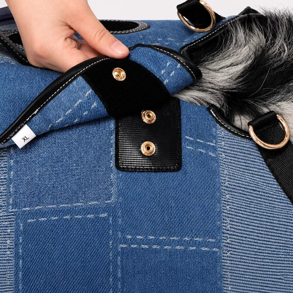 Pet Side-Carry Carrier for Dogs and Cats