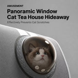Nylon Space Capsule Pet Carrier Backpack for Cats & Small Pets