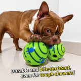 Interactive Squeaky Ball Dog Toy