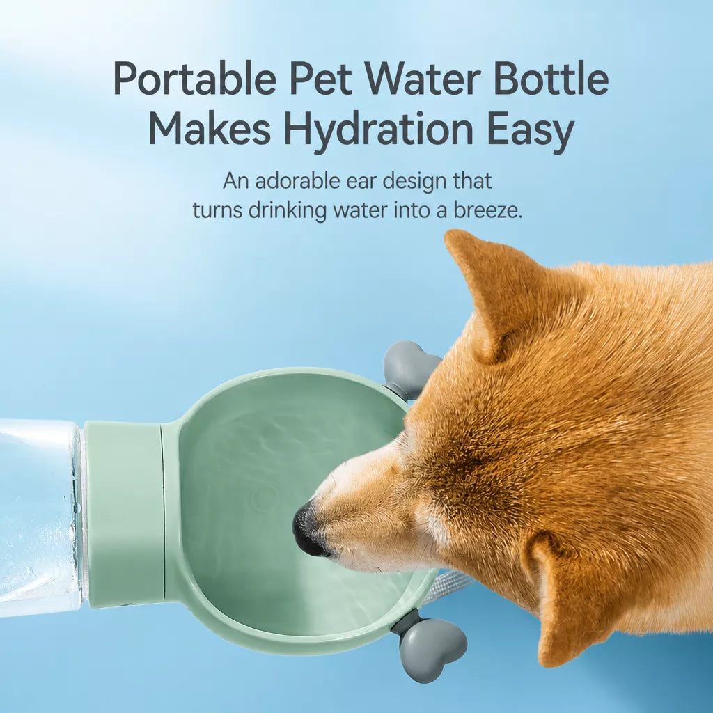 Portable Foldable Dog Water Bottle