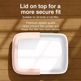 Enclosed Cat Litter Box with Scoop