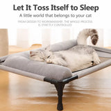 Elevated Pet Cot with Removable, Washable Cover