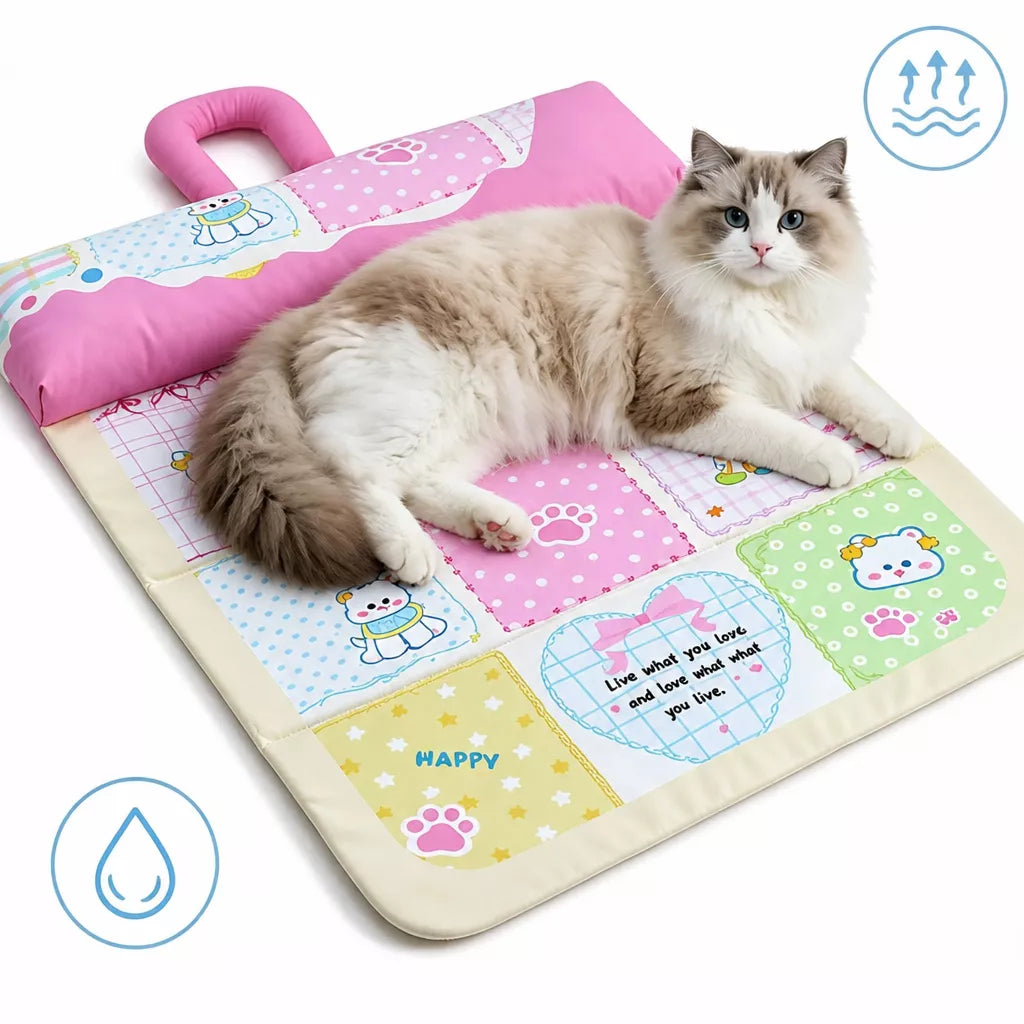 Foldable Pet Mat for Dogs and Cats