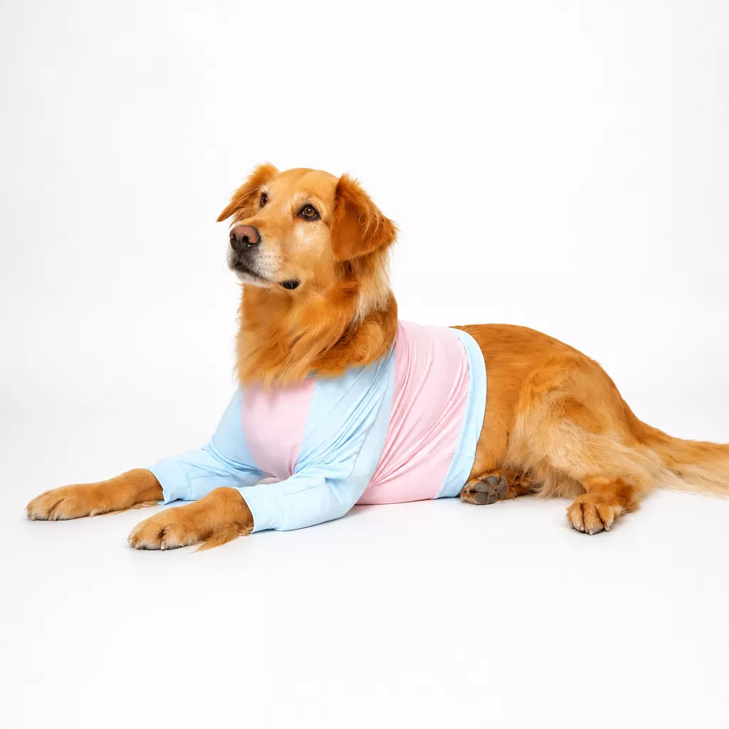 Lightweight Summer Dog Shirt for Medium to Large Breeds