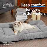 Gray Techno-Fabric Bed for Dogs & Cats