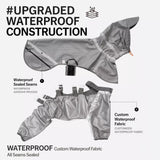 Four-Leg Rain Jacket for Medium to Large Dogs