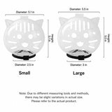 Plastic Recovery Cone for Cats During Grooming and Care