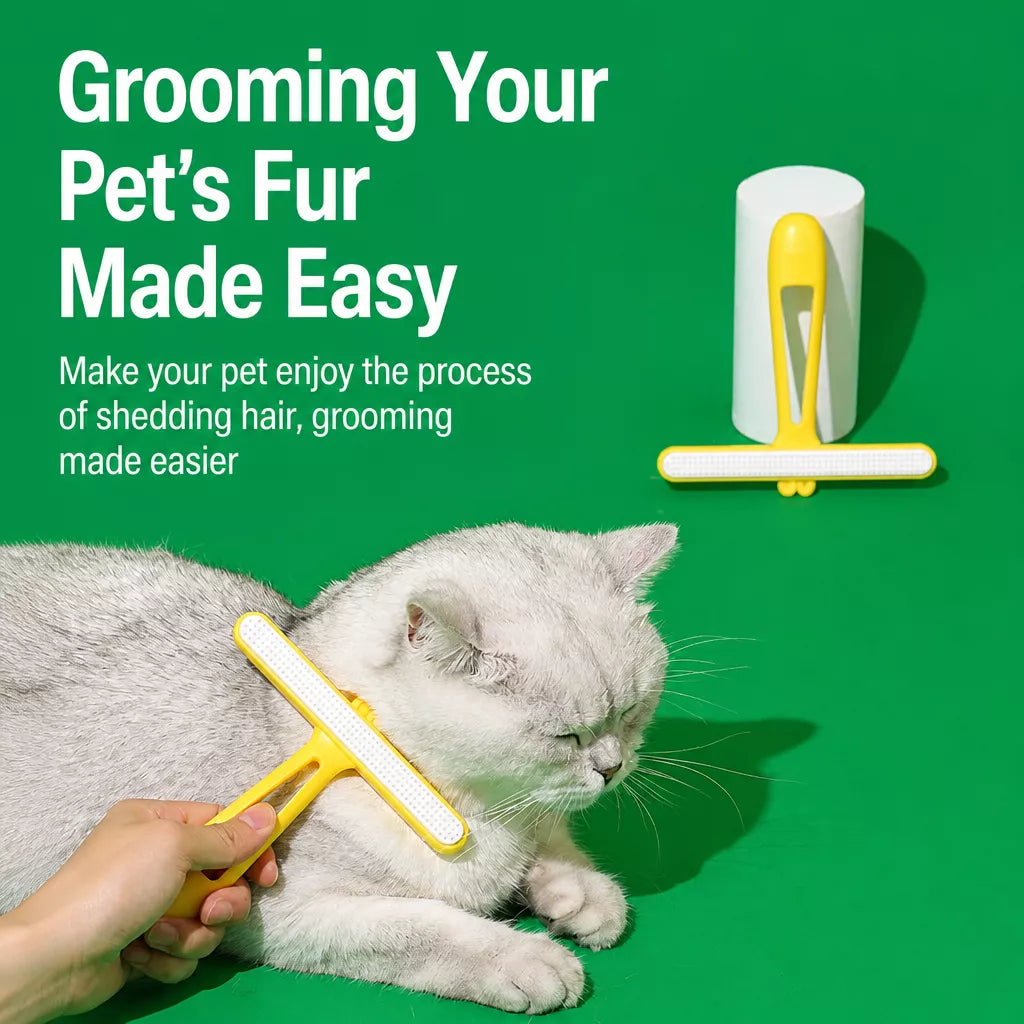 Pet Hair Remover Brush for Cats and Dogs