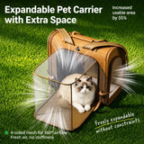 Expandable Cat Carrier Backpack with Ventilation