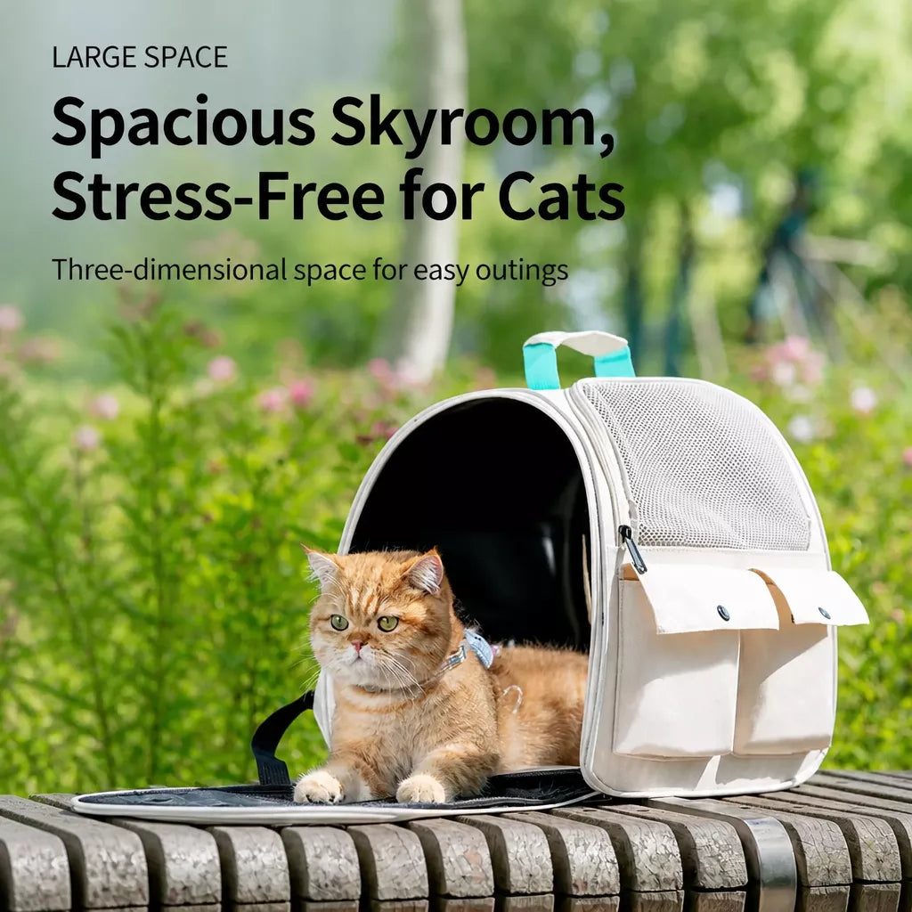 Breathable Cat & Small Pet Carrier Backpack