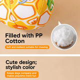 Unicorn Plush Squeaky Ball Toy for Small Dogs, 3.9-Inch