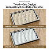 Stainless Steel Dog Potty Tray