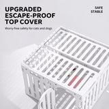 Plastic Modular Indoor Dog Playpen with Door