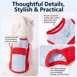 Lightweight Polyester Summer Vest for Small Dogs
