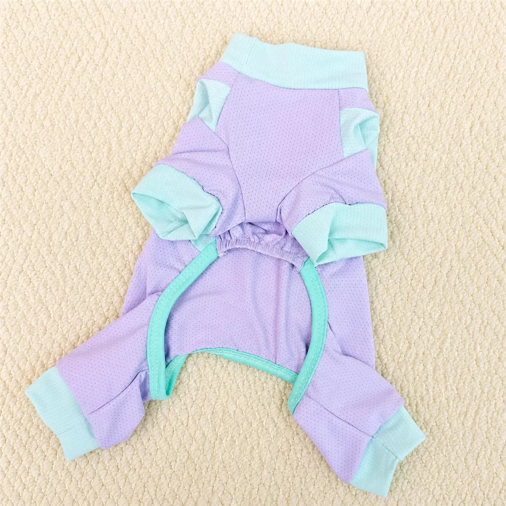 Lightweight Four-Leg Mesh Dog Shirt for Small & Medium Dogs