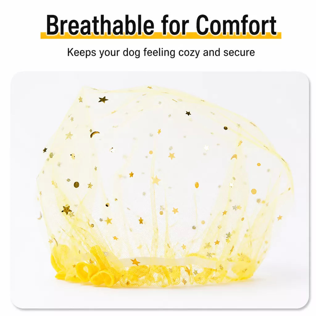 Breathable Polyester Mesh Muzzle for Small Dogs