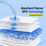 Absorbent Pet Training Pads with a Non-Woven Surface