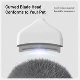 Curved-Tooth Thinning Comb for Cats and Dogs