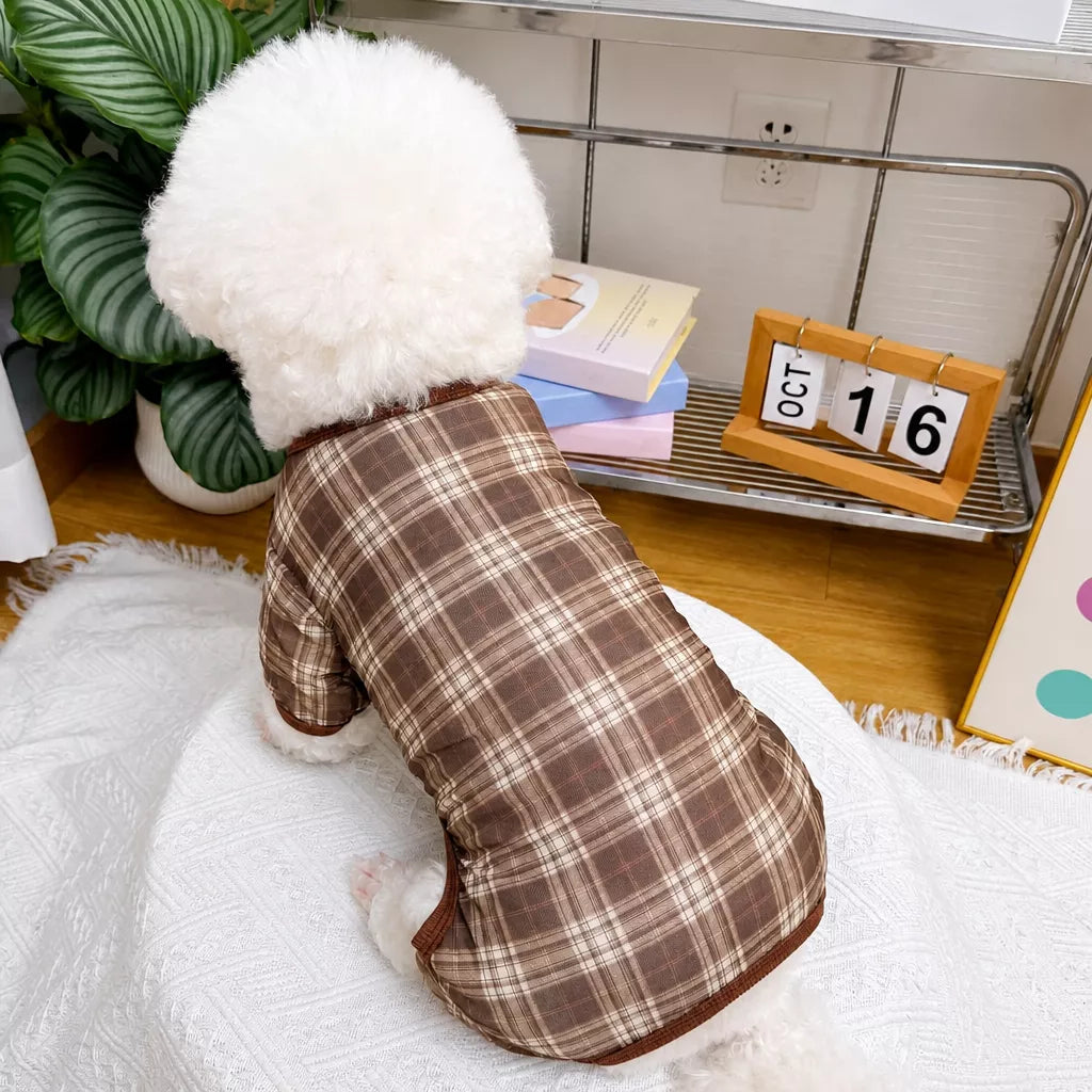 Striped Mesh Four-Leg Summer Shirt for Dogs
