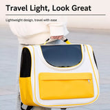Large-Window Pet Carrier Backpack for Cats and Small Dogs