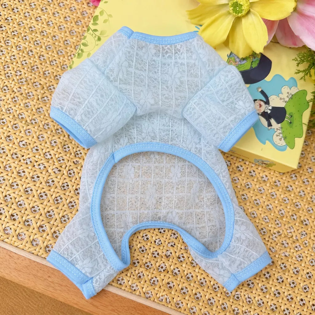 Lightweight Mesh Four-Leg Pet Suit