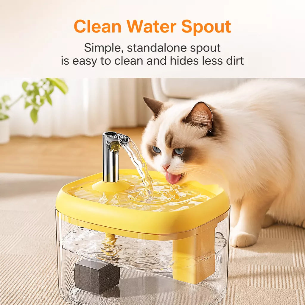 1.5L Automatic Pet Water Fountain with Filter for Cats & Dogs