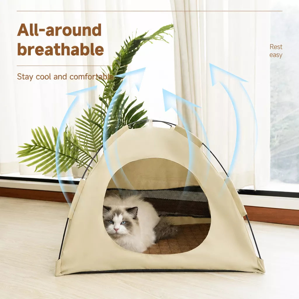 Portable Enclosed Cat Tent Bed