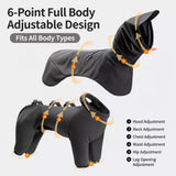 Four-Leg Rain Jacket for Medium to Large Dogs