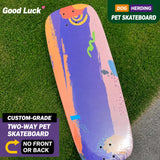 Dog Skateboard Toy with Two-Way Steering