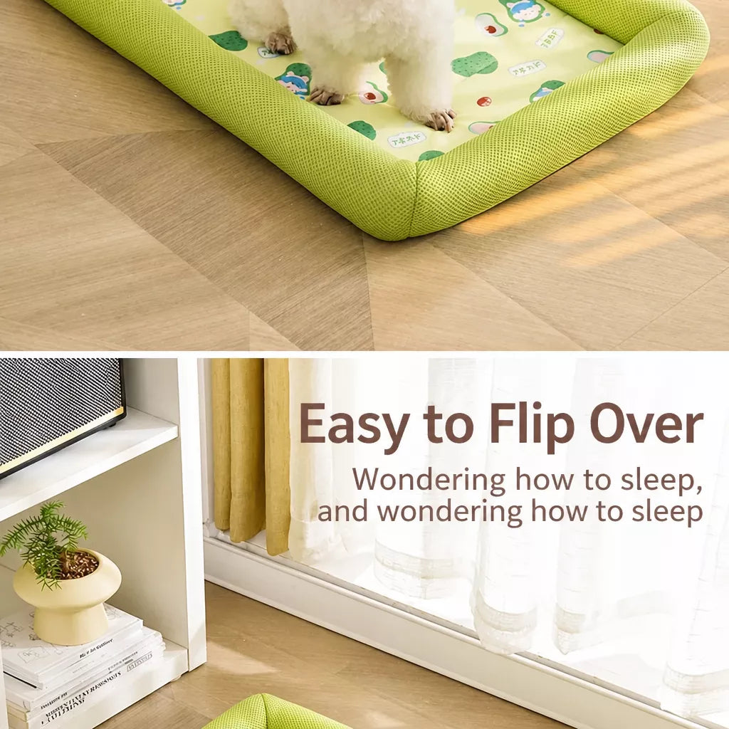 Cushioned Pet Bed Mat for Dogs and Cats