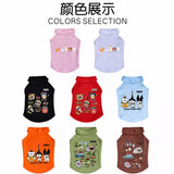Summer Sleeveless Pet Vest for Dogs and Cats
