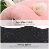 Semi-Enclosed Winter Cat Bed with Slipper-Style Tunnel