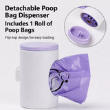 Retractable Dog Leash with Waste Bag Dispenser