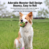 Monster Dragon Egg Squeaky Plush Dog Toy for Small & Medium Dogs