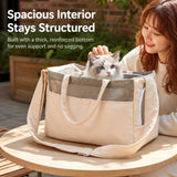 Pet Carrier Backpack & Shoulder Bag for Small Dogs and Cats
